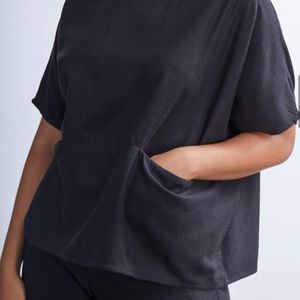 Jamie and the Jones The Pocket Box Top Raw Silk